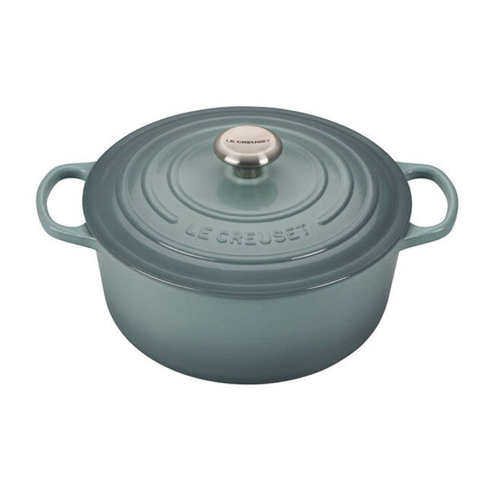 La Cuisine 6270 Enameled Cast Iron Covered Oval Dutch Oven Casserole Pot,  6.75 QT ( 6.5 Liter )