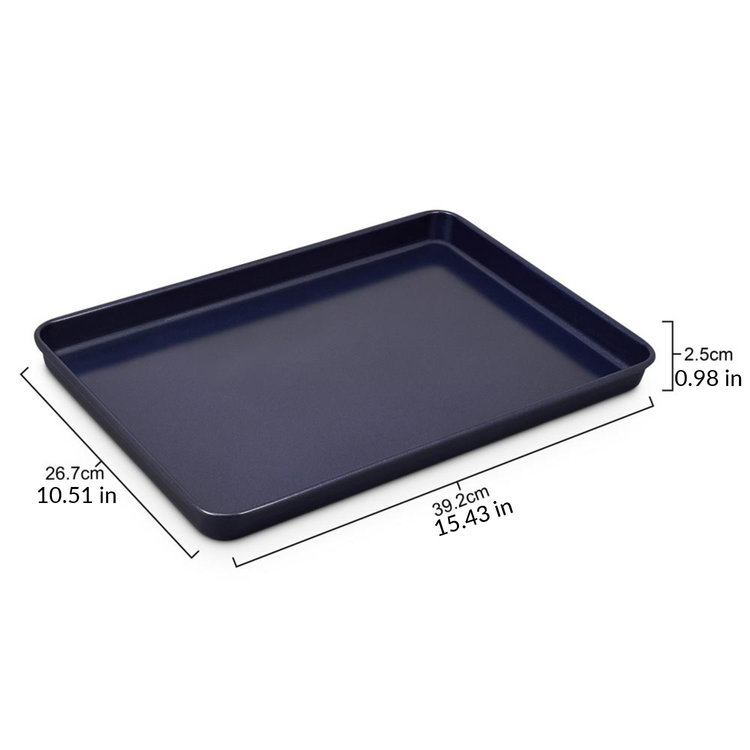 10.5x15" Heavyweight Navy Baking Sheet