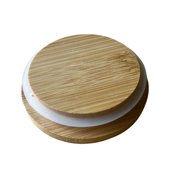 Wide Mouth Bamboo Lid