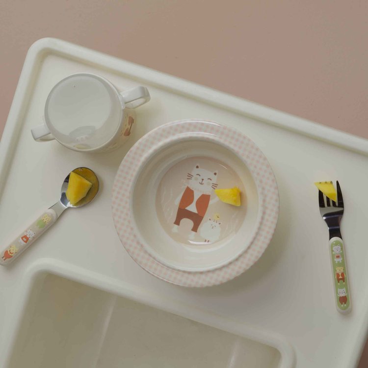 Prairie Kitty Kids Silverware Set