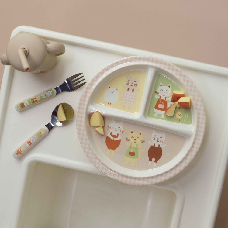 Prairie Kitty Kids Silverware Set