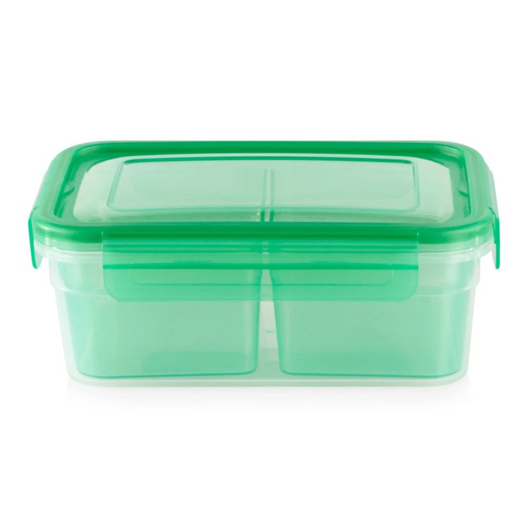 4.6 cup Divided Snap Container