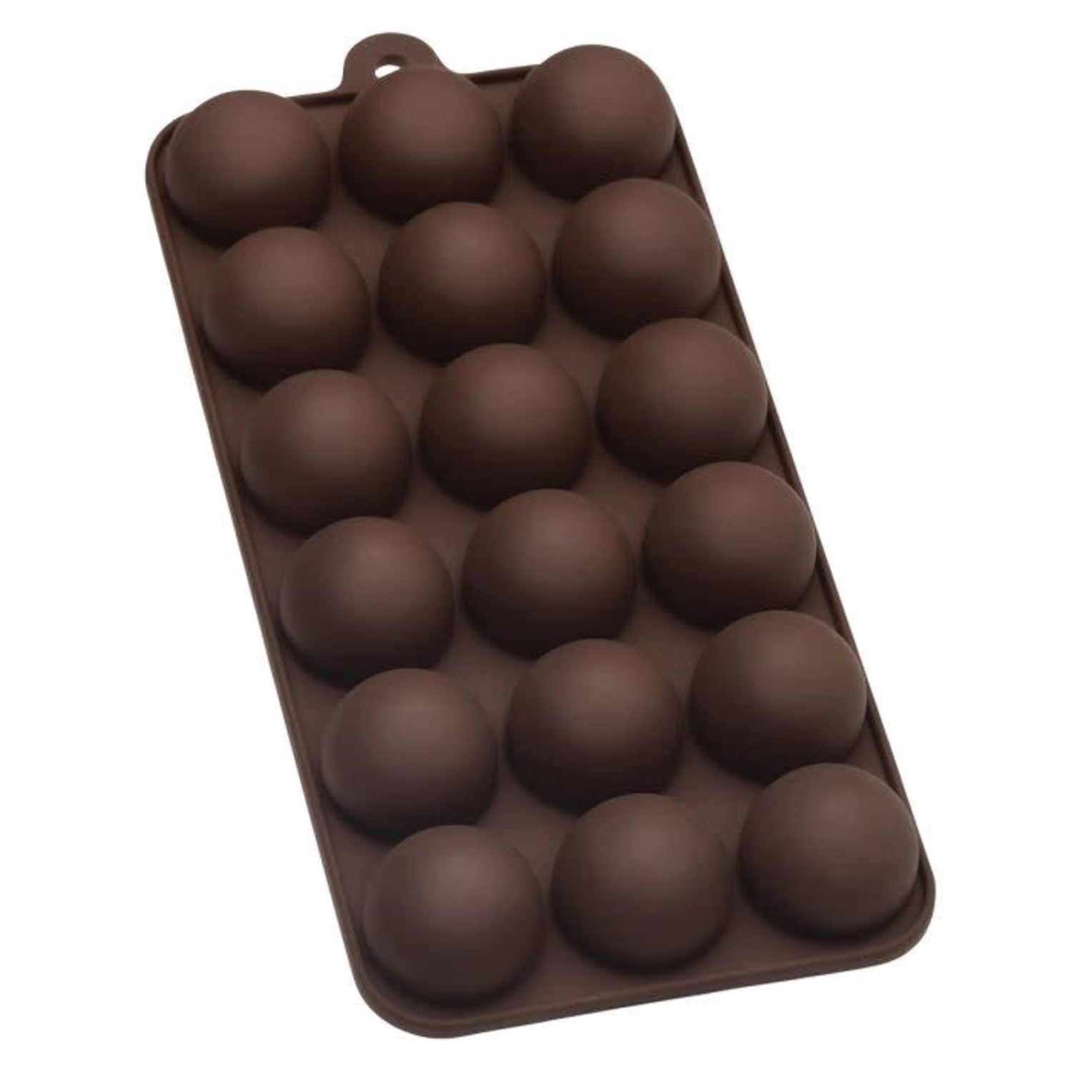 Molds Chocolate Flexible Silicone Ice Cube Trays Foyod 2 Packs Semi Sphere Silicone  Chocolate Molds Baking