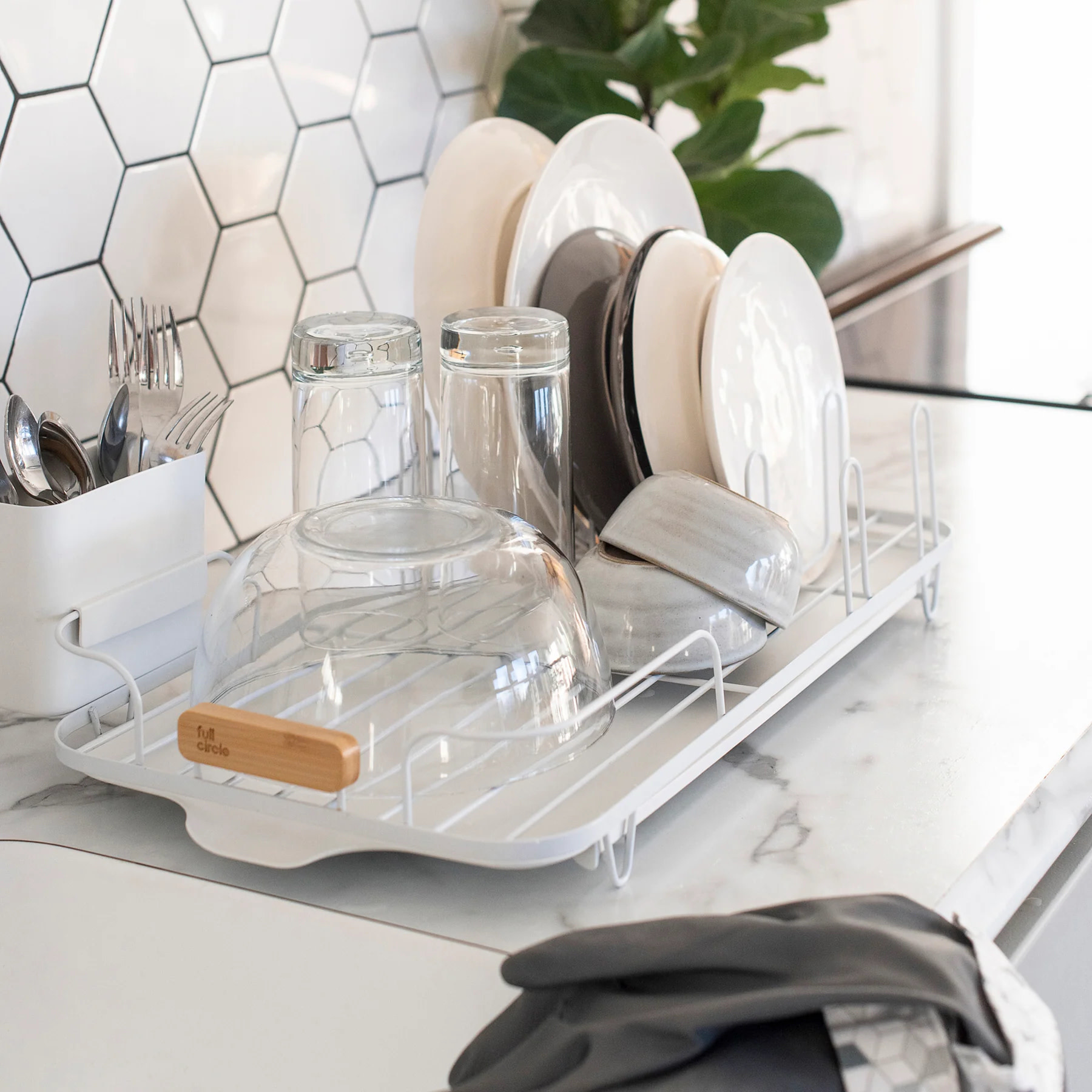 Bamboo Dish Rack from Simplehuman