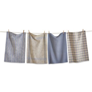 Denim Canyon Dishtowels, set of 4