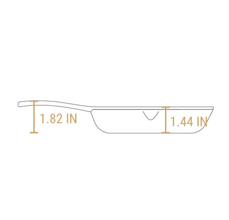 Lodge 7" Blacklock Triple Seasoned Cast Iron Skillet