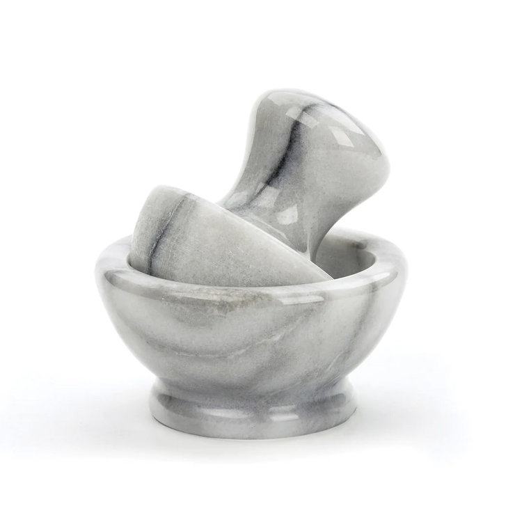Marble Small Grinder Mortar & Pestle