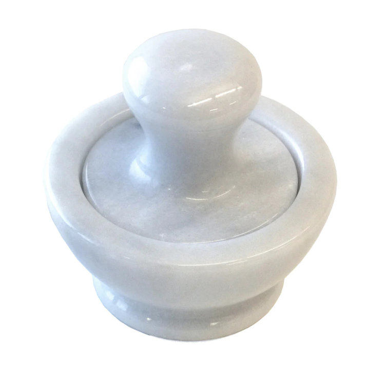 Marble Small Grinder Mortar & Pestle