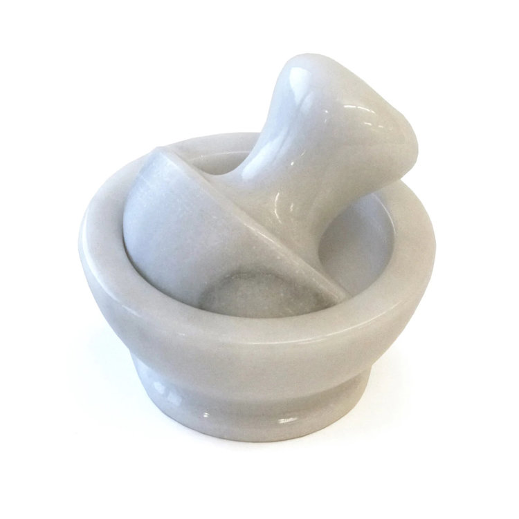 Marble Small Grinder Mortar & Pestle