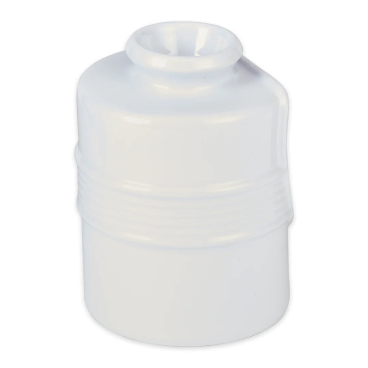 Large White Salt Pig