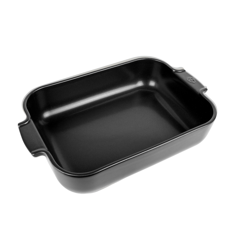 Peugeot 14.25x9" Satin Black Baking Dish