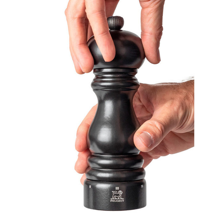 Peugeot U-select 7" Satin Black Lacquer Pepper Mill