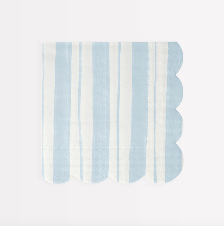 Ticking Stripe Lunch Napkins, set of 16