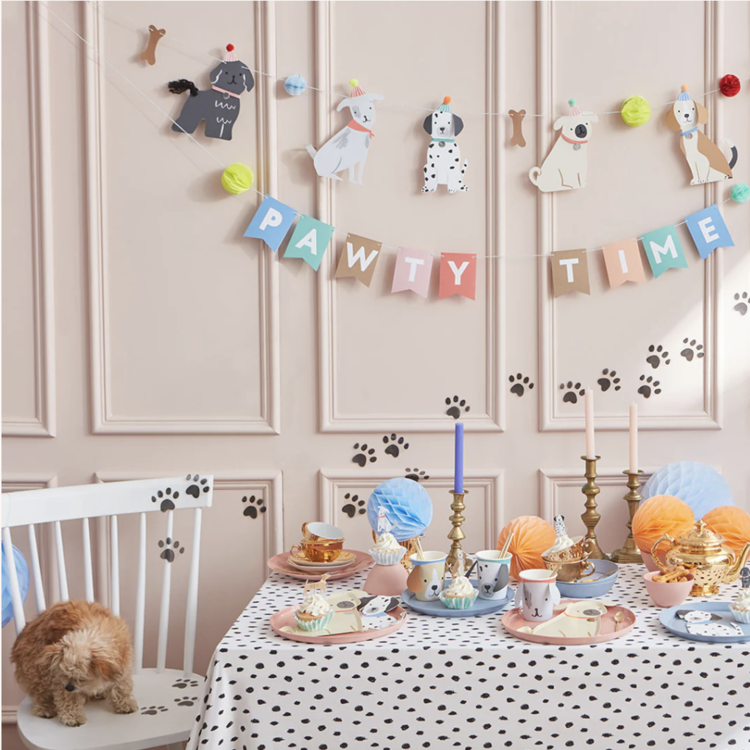 Puppy Cupcake Liners & Toppers