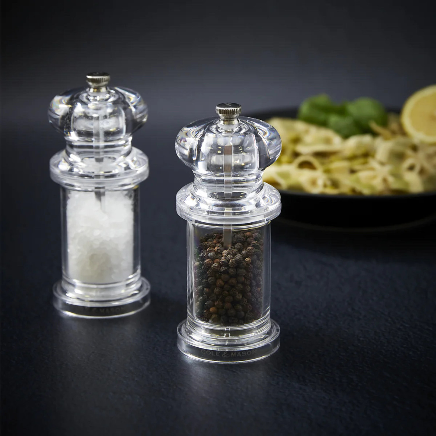 Acrylic Salt & Pepper Mills