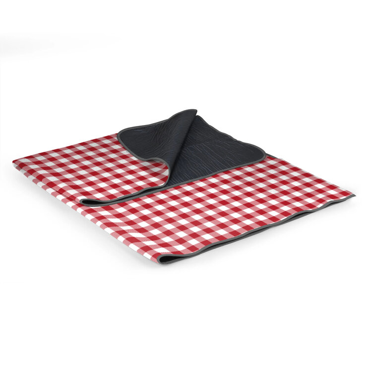 Picnic Time Red Gingham 70x80" Picnic Blanket