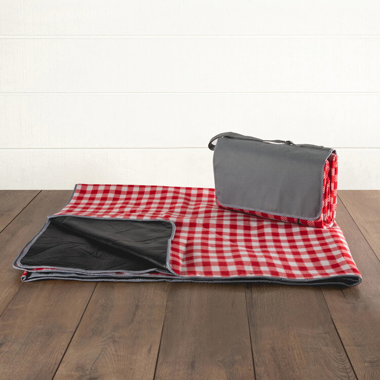 Picnic Time Red Gingham 70x80" Picnic Blanket