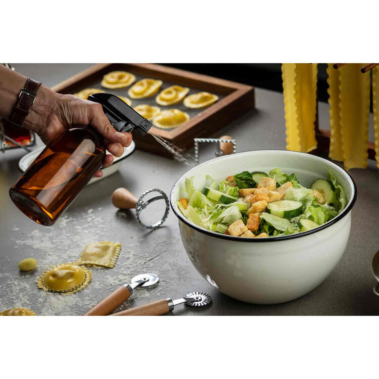 Amber Plastic Spray Bottle