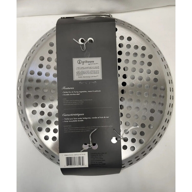 Grill Skillet with Removable Handle