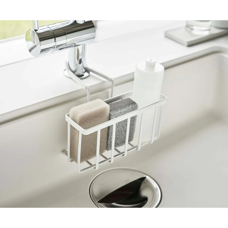 White Hanging Sponge Caddy