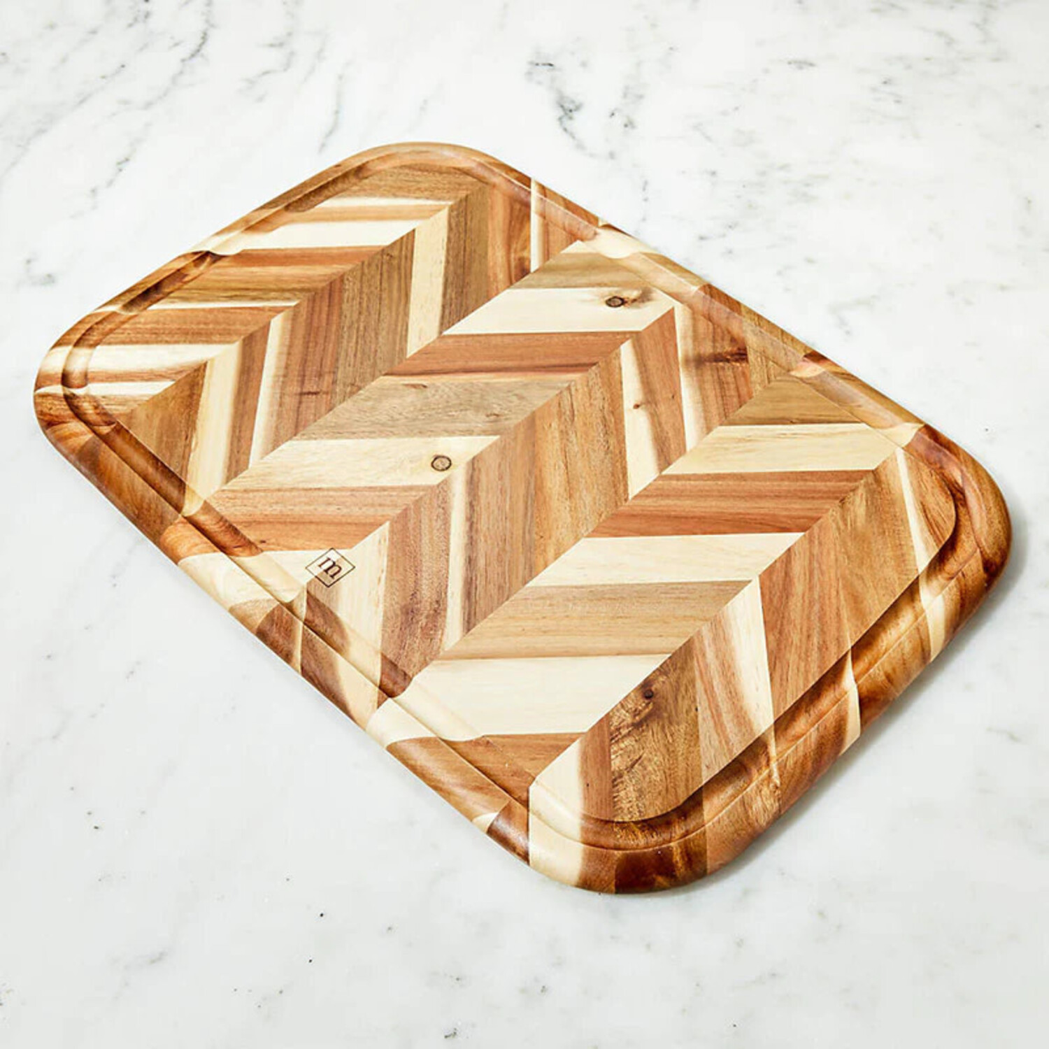 cutting board, teak 11.5x13.5 - Whisk