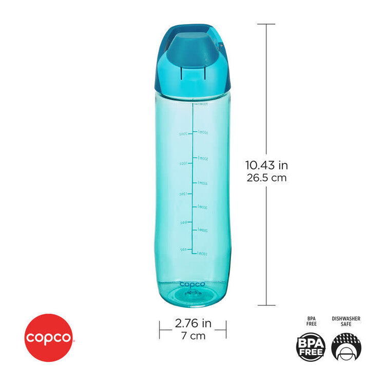 24oz Teal Water Bottle