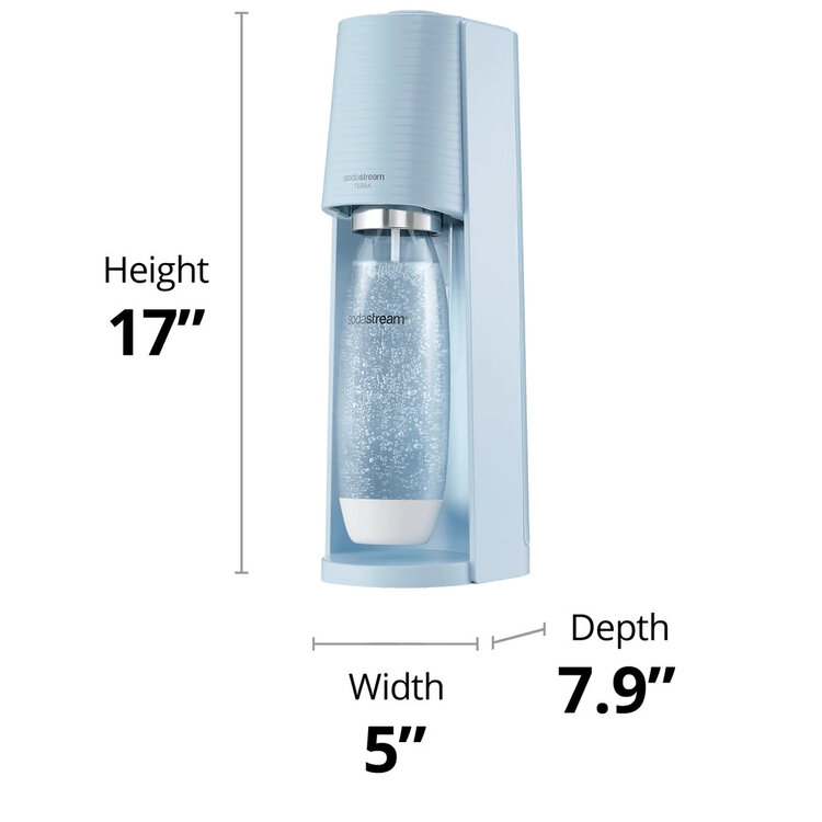 Sodastream Misty Blue Sodastream Terra  - IN STORE PICK UP ONLY!