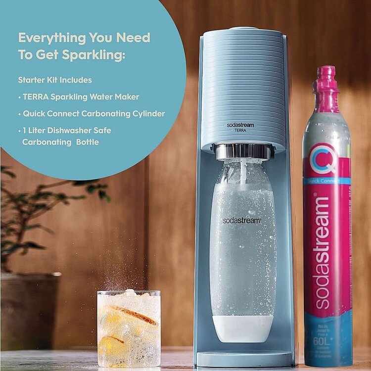 Sodastream Misty Blue Sodastream Terra  - IN STORE PICK UP ONLY!