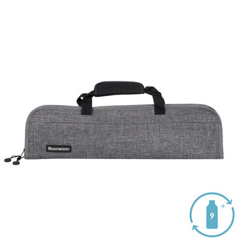 Messermeister 5 piece Grey Knife Roll
