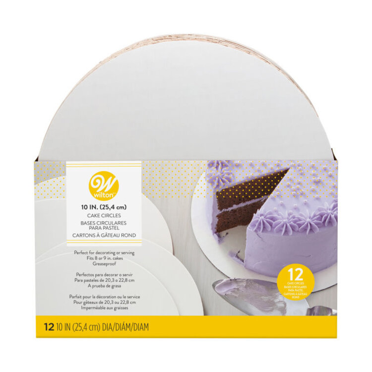 Wilton 10" Individual Cardboard Cake Round