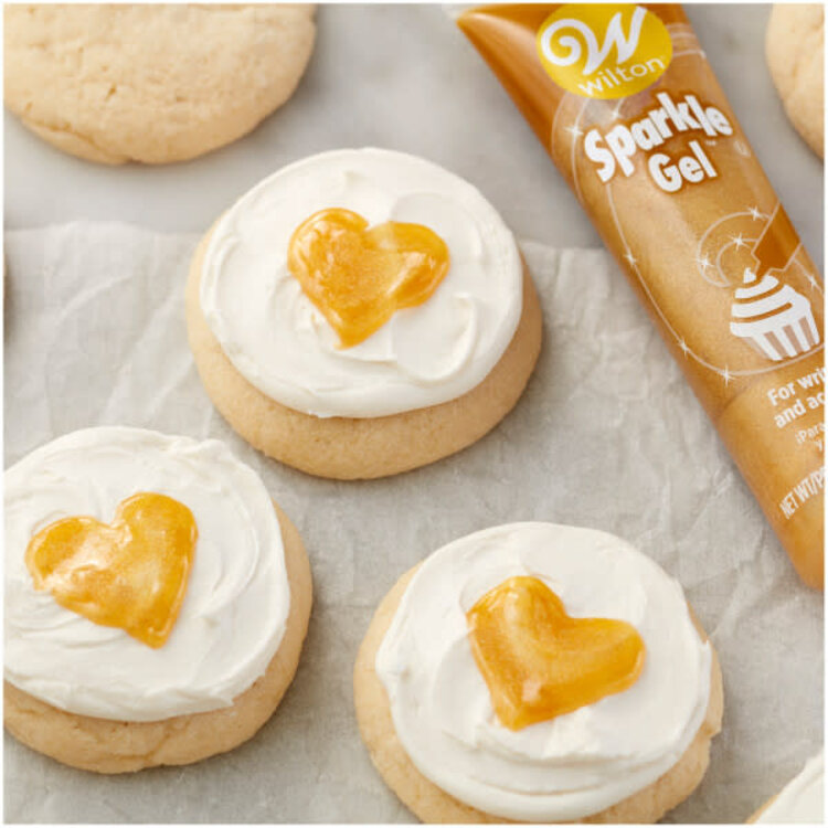 Wilton Gold Sparkle Gel