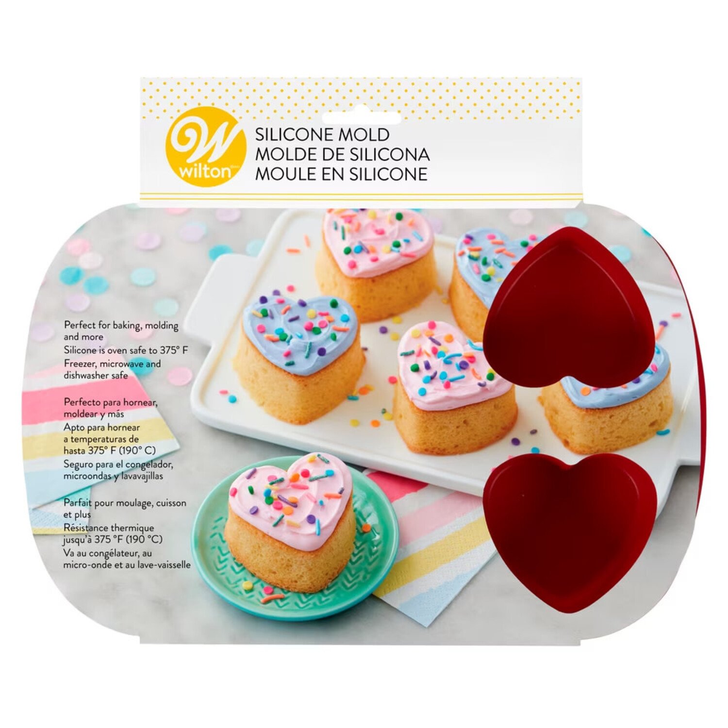 3Pcs set 5Pcs set 6Pcs set Heart shaped cake mould Non-Stick Round Cake Tin  Set