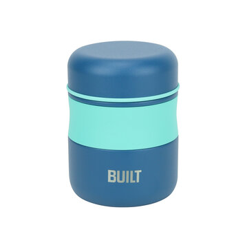 10oz Mint & Blue Food Jar