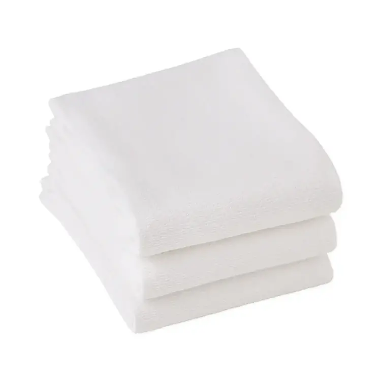 White Terry Dishtowels, set of 3