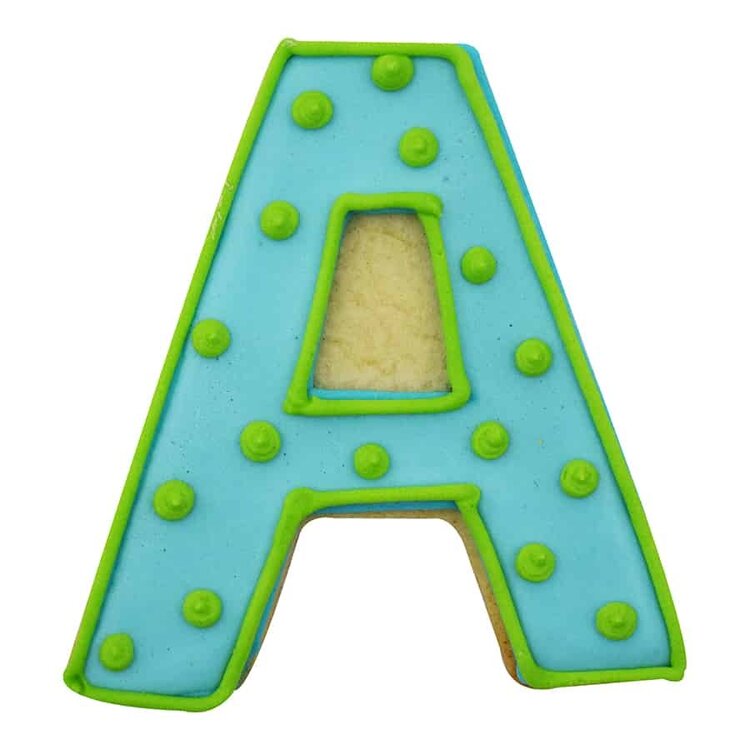 Letter "A" Cookie Cutter