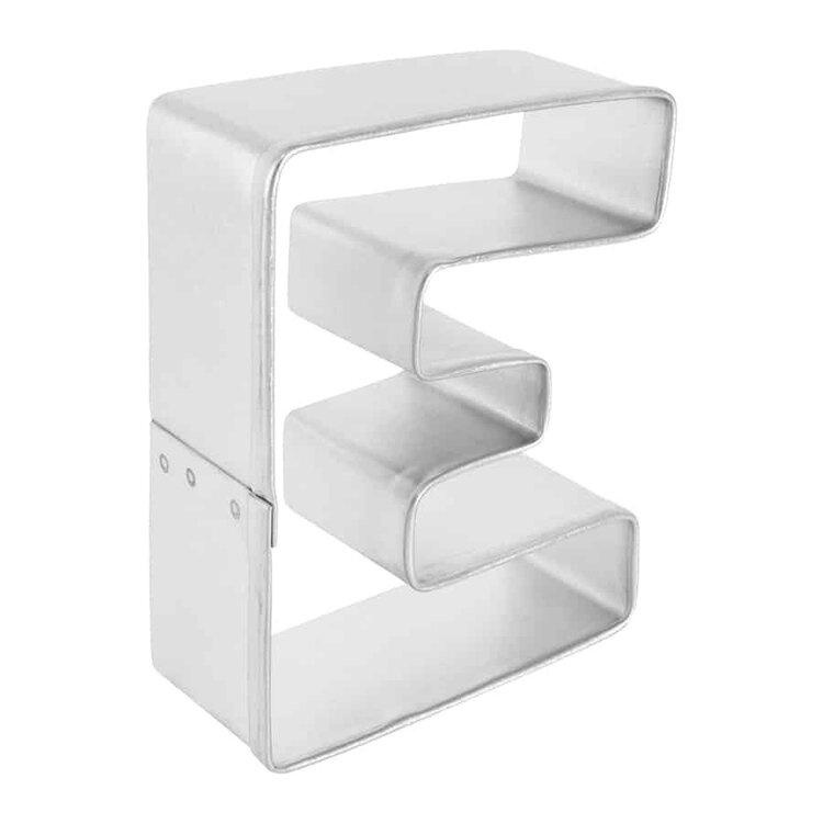 Letter "E" Cookie Cutter