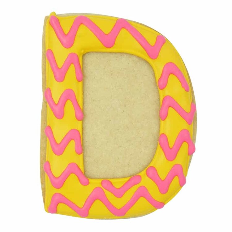Letter "D" Cookie Cutter
