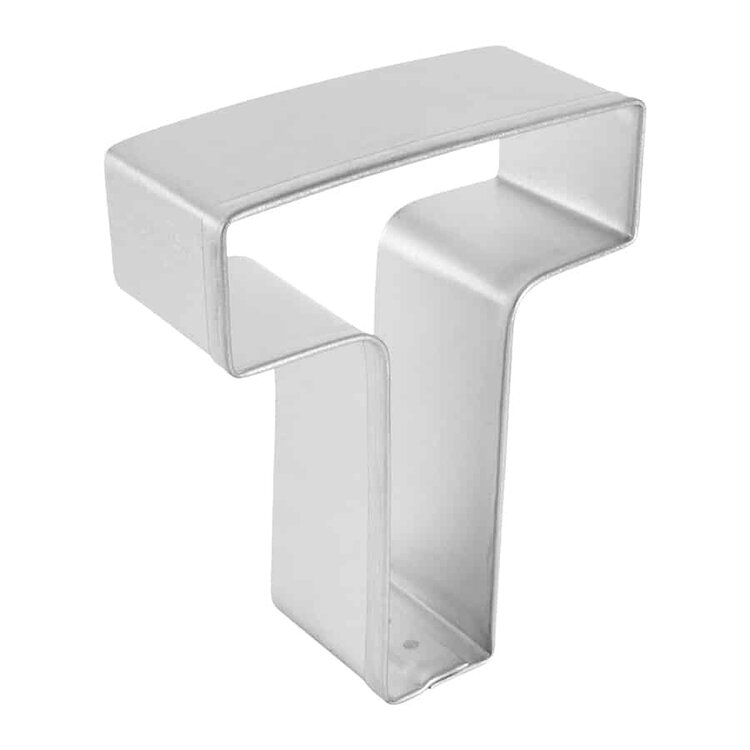 Letter "T" Cookie Cutter