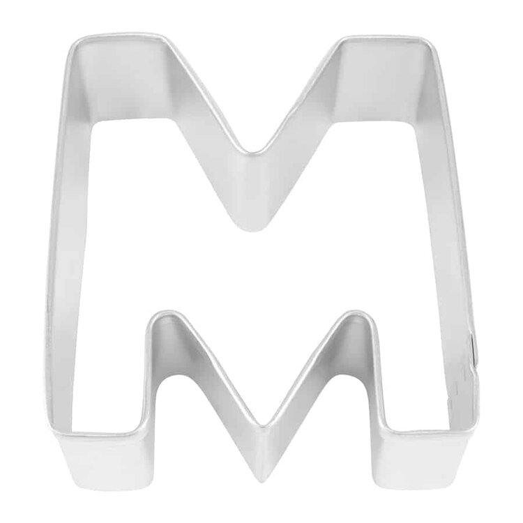 Letter "M" Cookie Cutter