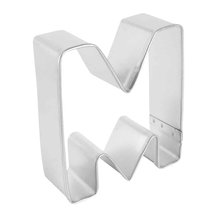 Letter "M" Cookie Cutter