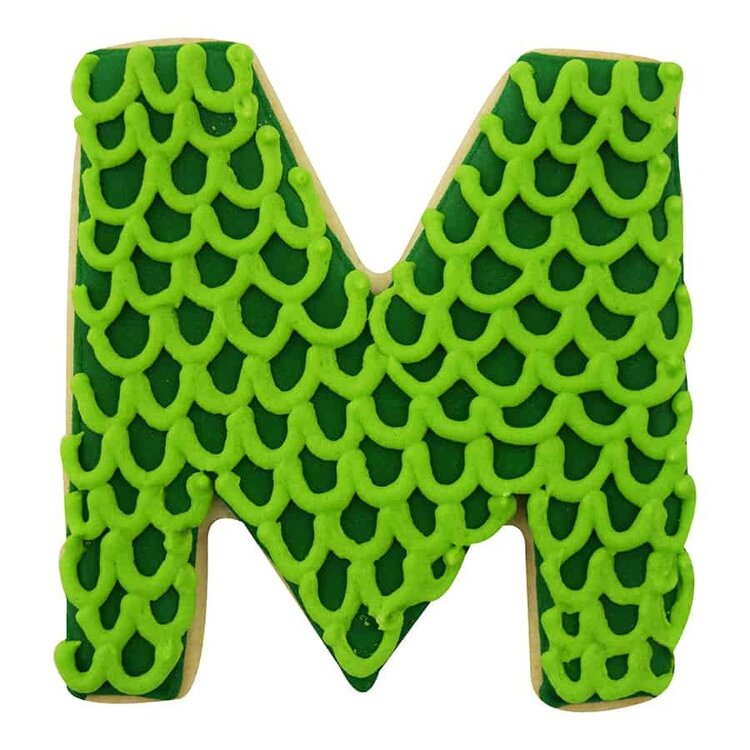 Letter "M" Cookie Cutter