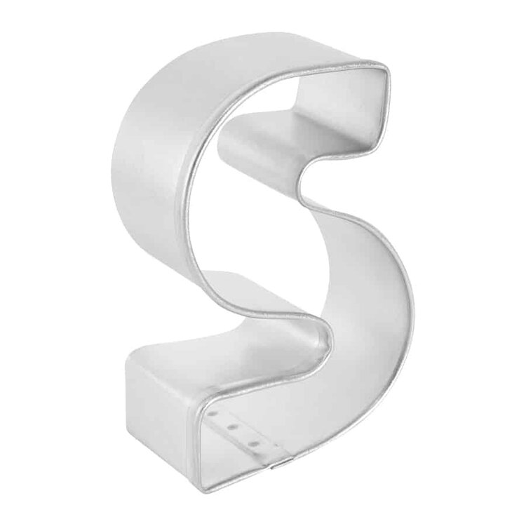 Letter "S" Cookie Cutter