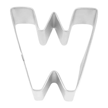 Letter "W" Cookie Cutter