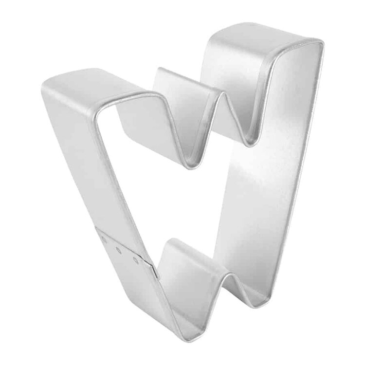 Letter "W" Cookie Cutter