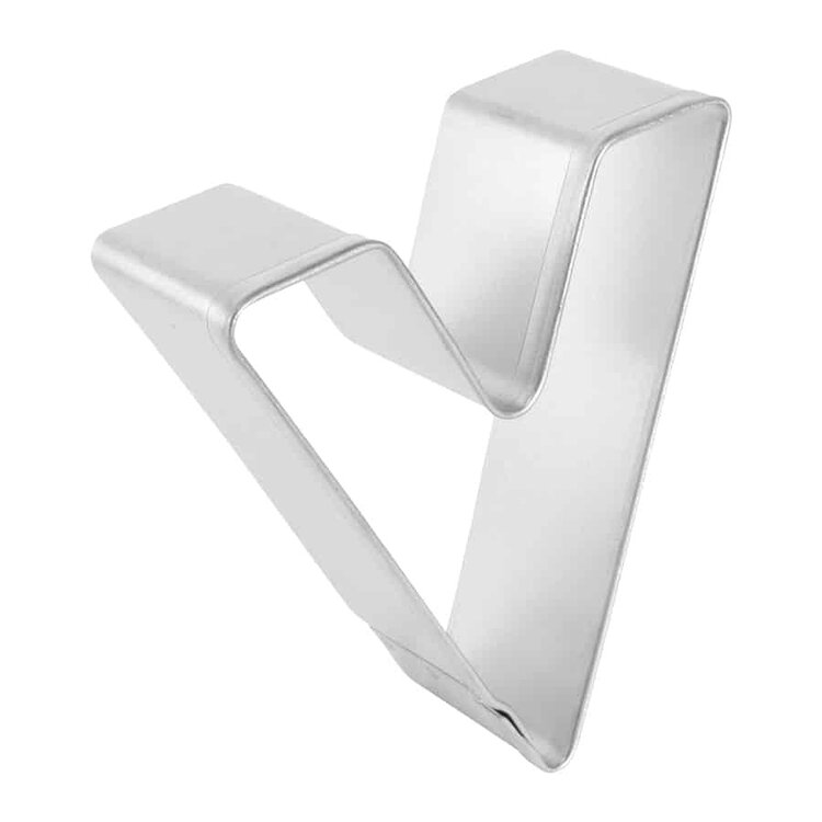 Letter "V" Cookie Cutter