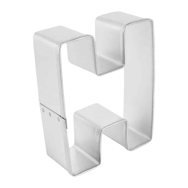 Letter "H" Cookie Cutter