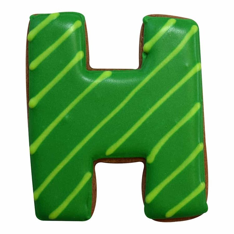 Letter "H" Cookie Cutter