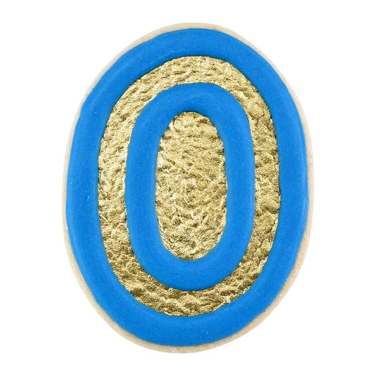 Number 0 Cookie Cutter