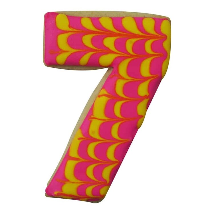 Number 7 Cookie Cutter