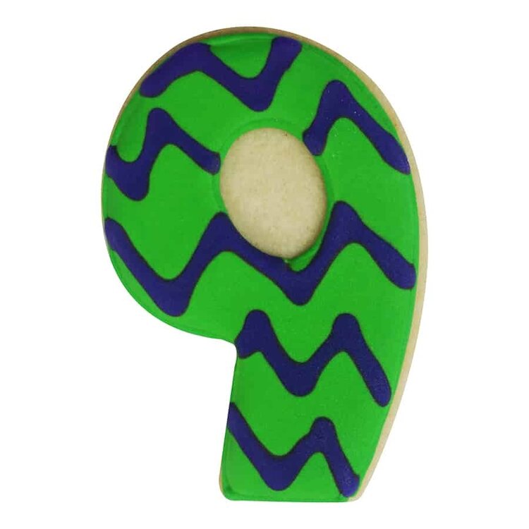 Number 9 Cookie Cutter